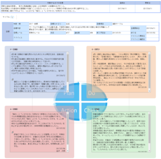 目標PDCA学生機能